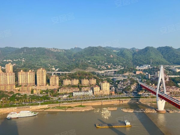 【多图】庆隆海客瀛洲,朝天门租房,朝天门 来福士小什字附近 江景主卧