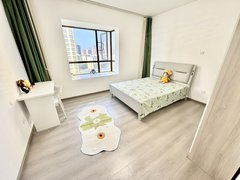 昆明西山大商汇无中介精装主卧独卫大飘窗，近润城 万达 儿童医院 广福城出租房源真实图片