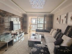 驻马店驿城丹尼斯紧邻黄淮学院，天中国际，精装三室两厅两卫，有暖气，采光好出租房源真实图片