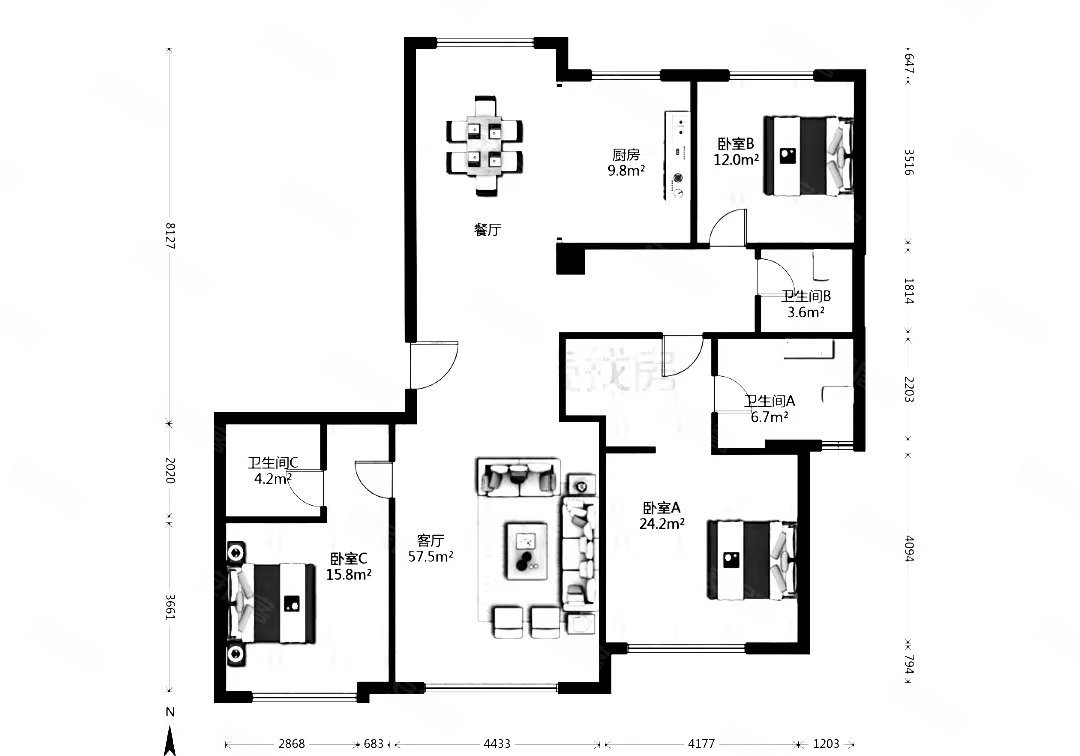 大连房产网>大连二手房>中山二手房>港湾广场二手房>紫御东方>