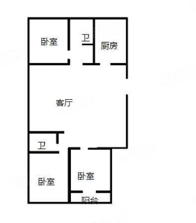 西苑新村南北通透高楼层采光充足房东急售三室两厅边户