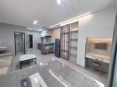 石狮石狮服装城世茂摩天城德辉，嘉年华酒店附近，精装大单间带投影出租房源真实图片