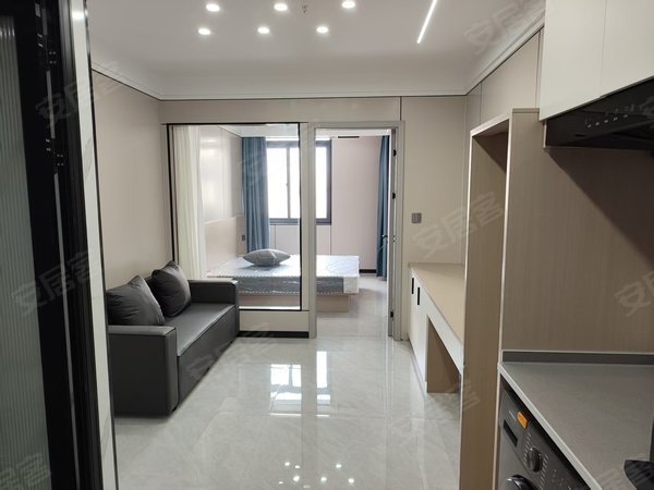 金华浦江县浦江城东中部水晶园区中部水晶园区 1室1厅1卫 精装修 双电梯房 设施齐全出租房源真实图片