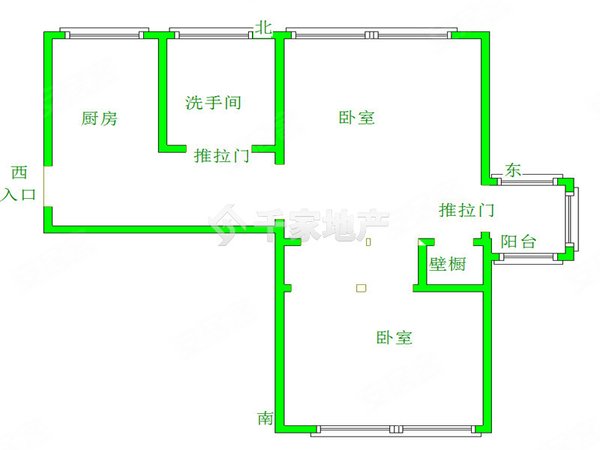 【多图】万隆小区,丰润租房,出租丰润区2室1厅精装修南北,丰润租房
