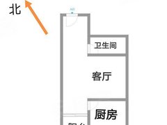 急租，建业桂园，1室公寓新中医院旁，新一中附近，城建学院旁