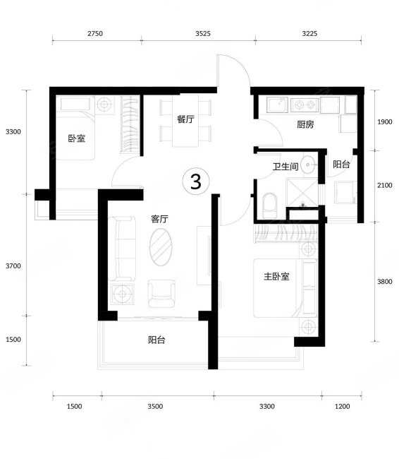 安庆翡翠华庭户型图图片