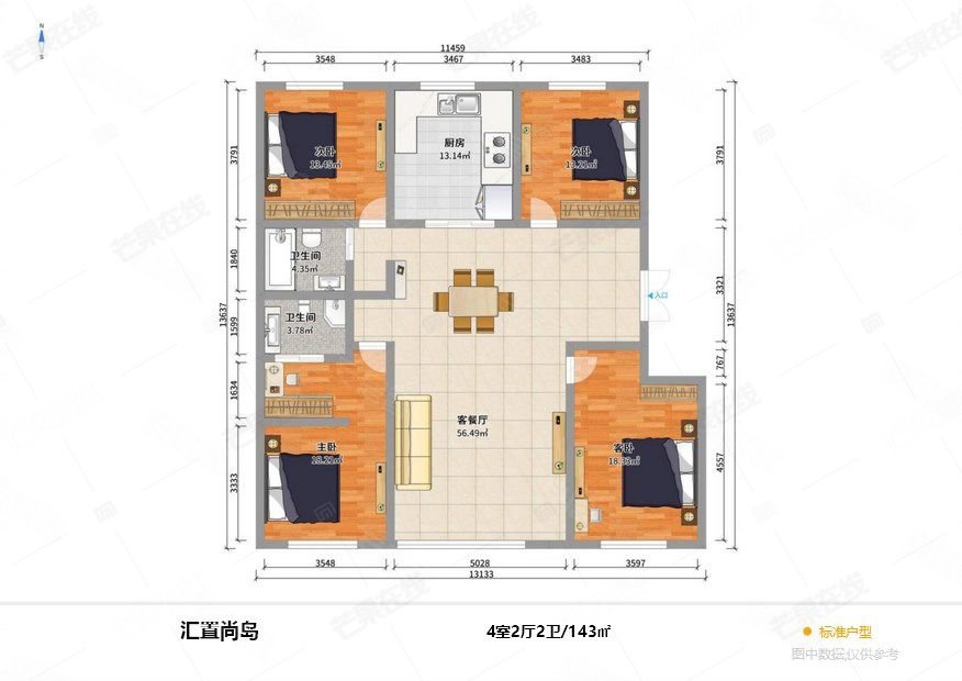 沈阳房产网>沈阳二手房>沈北新区二手房>道义二手房>汇置尚岛>876_620