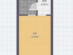 上海宝山大华美隆大厦 1室1厅1卫  电梯房 27平米出租房源真实图片