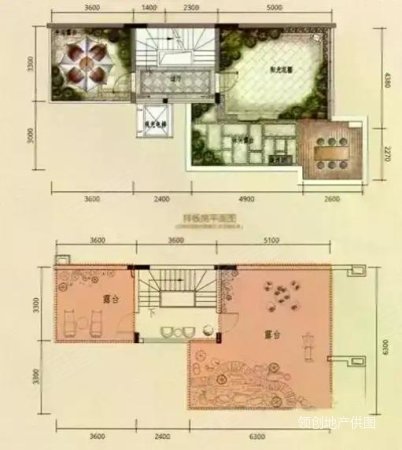 光耀城市山谷(别墅)5室3厅3卫230㎡南北190万