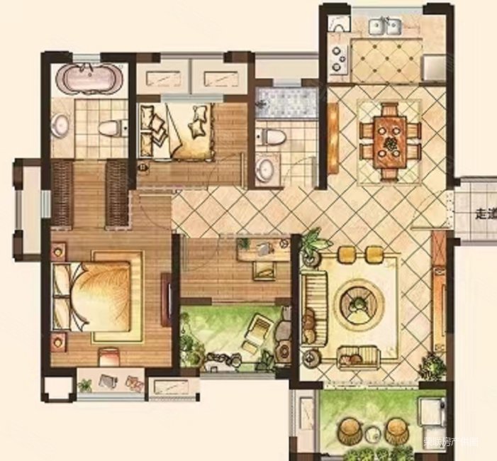 急售海联  旁 联发君悦湾107平精装3房出售105万