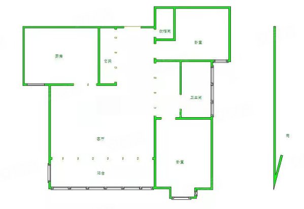瞰海轩 房龄新 正南朝向 有电梯 大两房