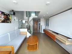 珠海金湾航空新城湖城大境。精装修2房。时尚公寓出租房源真实图片