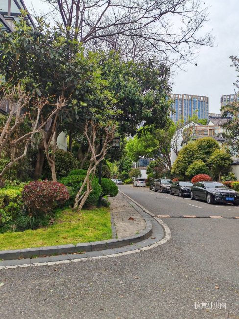 地铁口石湖旁中式园林纯别墅小区水岸清华二期联排别墅带大院子