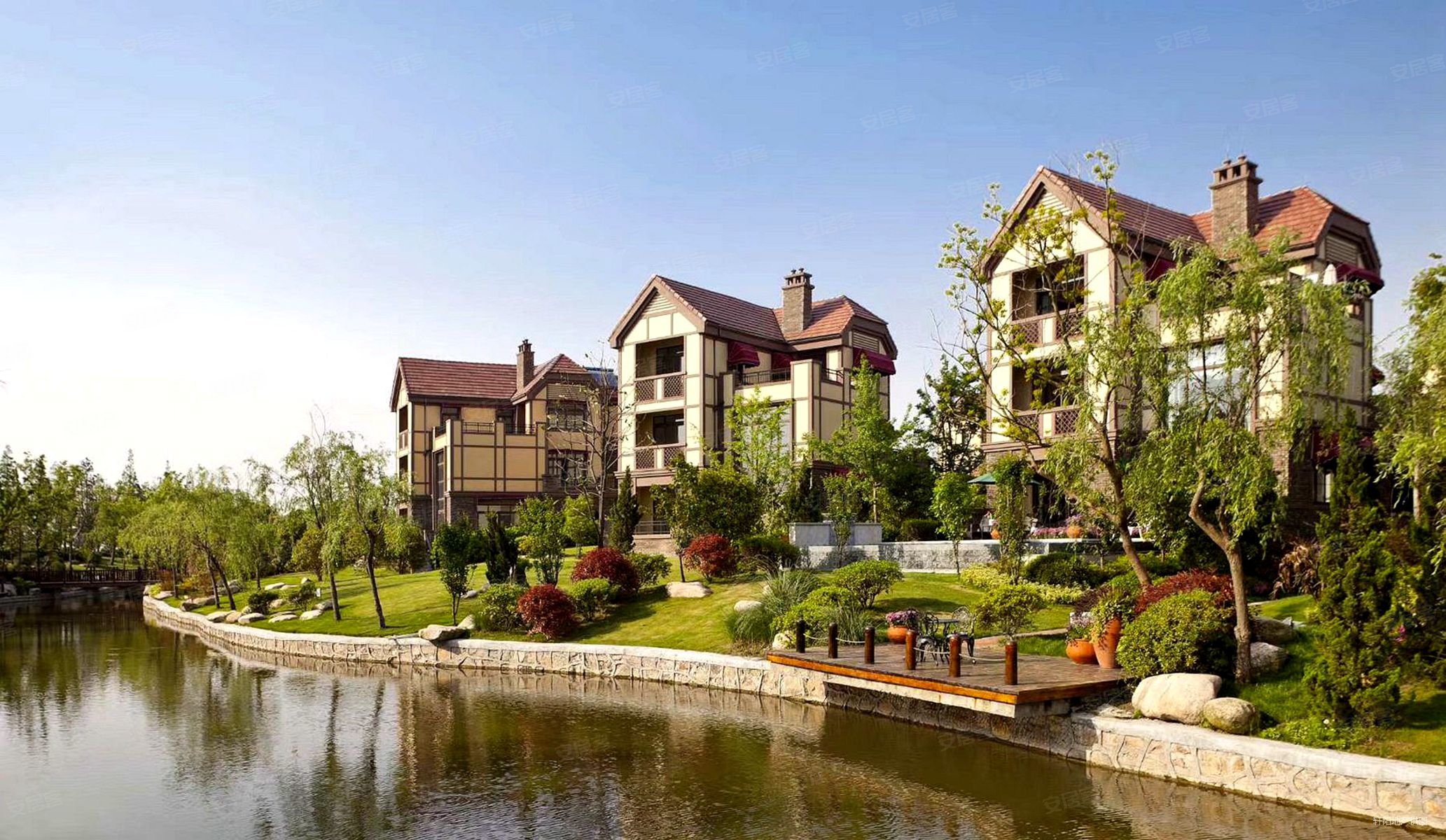 送大露台双车位,,富力湾(别墅)二手房,380万,4室2厅,3卫,229平米-昆山