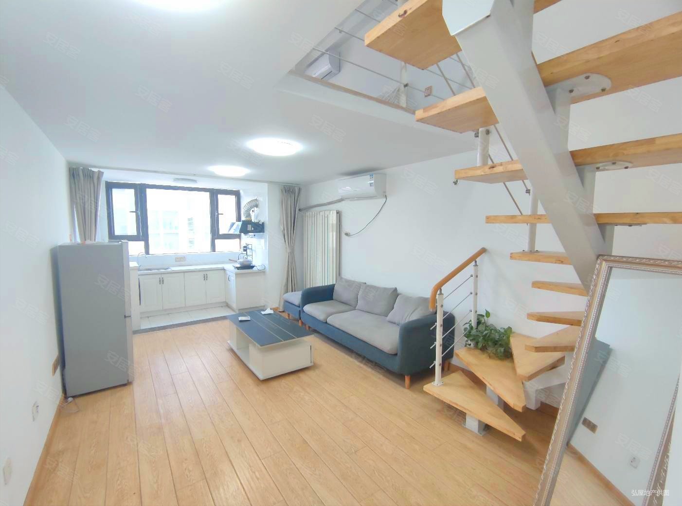 新上急售!中海精装复式loft公寓 民水民电 双气可