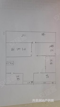 公路花苑2室2厅1卫72.23㎡西北25万