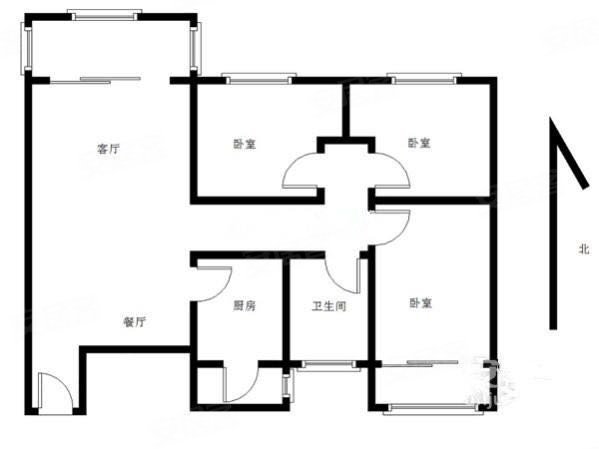 唐岛湾 千禧龙花园 精装套三 家电家具齐全 南北通透,黄岛租房-青岛58