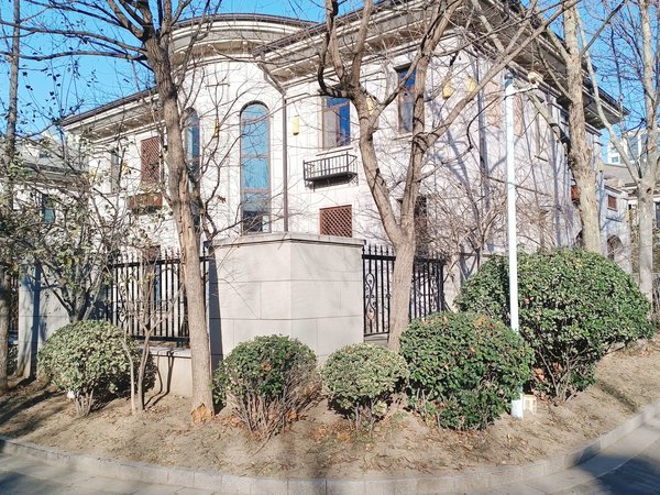 潍坊高新区新市府泰和上筑(别墅)可做会所占地一亩泰和上筑独栋别墅