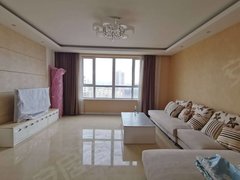 丹东振兴新城区上城左岸三室两厅两卫143平2000包取暖物业出租房源真实图片