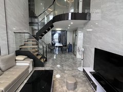 肇庆端州新东敏捷城中空复式,天然气入户,家私电齐全,可拎包入住,商住两用出租房源真实图片