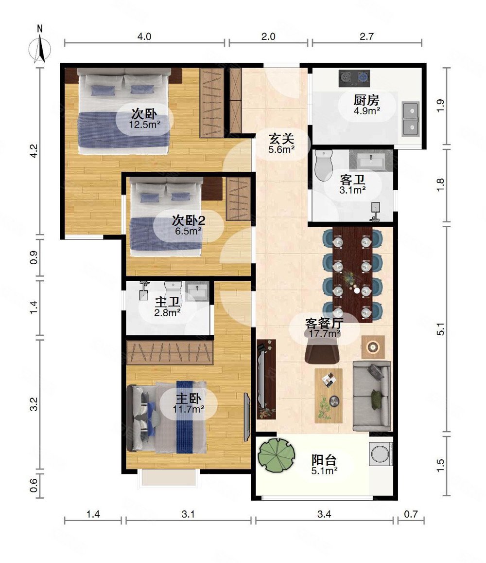 蔡甸广场龙庭华府现代欧式风格拎包入住价格可谈诚心卖