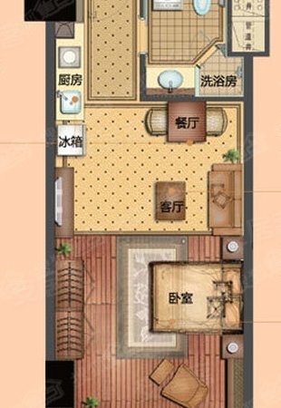 出租颐高广场朝南公寓拎包入住生活方便