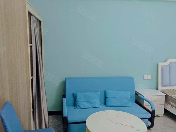 杭州富阳鹿山西山路191号楼鹿山公馆 七小 江边 精装带阳台单身公寓