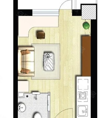 海宁海宁市区硖石长田商厦房冻自己家，无种（芥）费，整租一居室，无套路，实价实拍出租房源真实图片