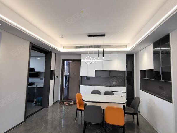 金华东阳横店横店南江府南江府中心位置大3房边套！现代简约风！家具家电齐全！拎包入住出租房源真实图片