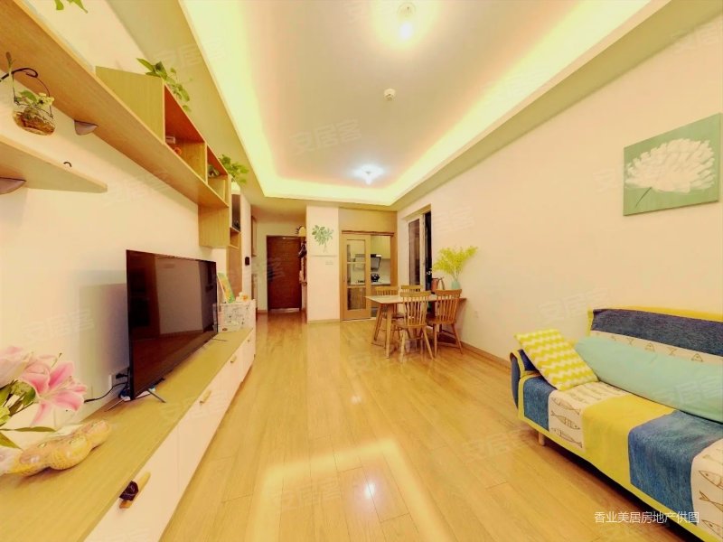 万科小面积好楼层,业主急售精装带全屋家具家电 万科小三房