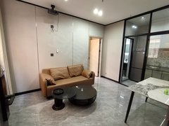 泉州石狮石狮泰禾广场后花，新国泰附近，精装一房一厅带投影电动幕布出租房源真实图片