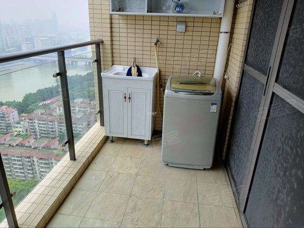 广州荔湾桥中珠岛花园坦尾河沙站附近 珠江对岸 江景房出租房源真实