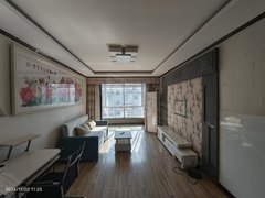 延边延吉发展区月付!金海小区 发展 公园 两室一厅 空调 干净 客厅大出租房源真实图片
