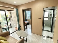 深圳宝安坪洲1号线坪洲地铁站 径贝新村 一室一厅全采光燃气做饭民水民电出租房源真实图片