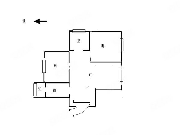 【多图】瑞枫家园,佳荣里街租房,瑞枫家园 2室1厅1卫 电梯房 精装修92