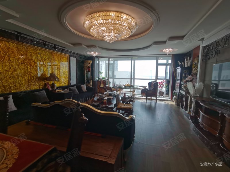 星海广场星海阳光豪装大平层5室南北通透海景房