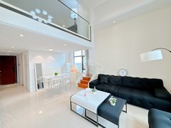 上海松江松江大学城中展瑞景,边套一房出租,精装修拎包入住,朝南落地窗,送保洁出租房源真实图片