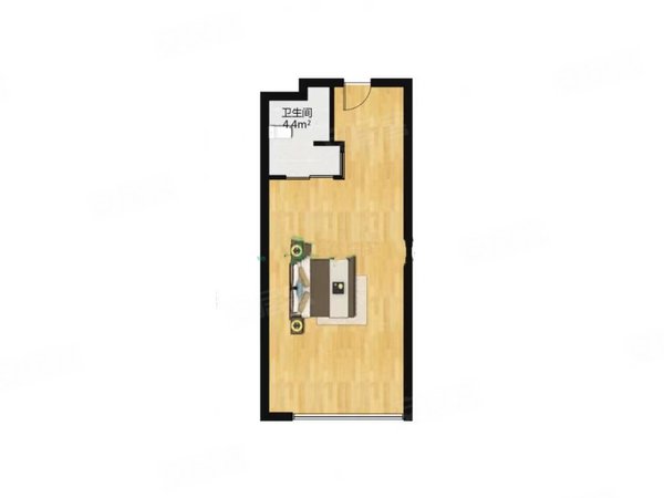 东莞厚街体育公园厚街万达广场(商住楼)出租寮夏地铁口 单间公寓 实图