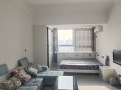 益阳赫山万达广场整租益阳大道中心医院雄森国际旁一室一厅公寓家电齐全，拎包入住出租房源真实图片
