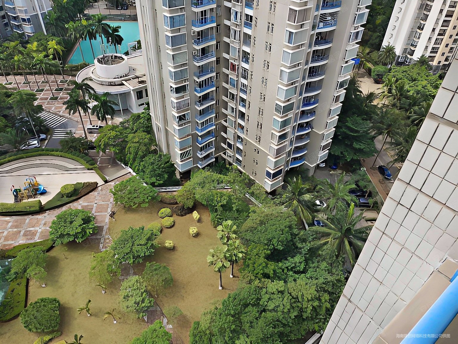 海口湾九小紫荆花园精装三房看房方便