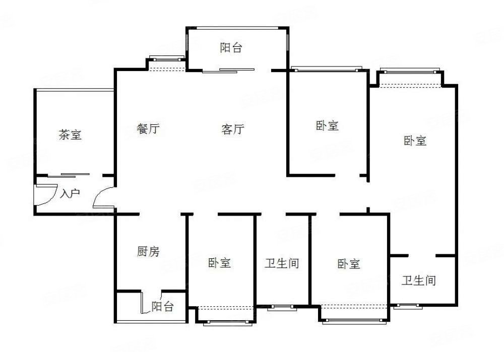 标准41大五房精装九成新产权清晰业主诚意出售汇龙湾新