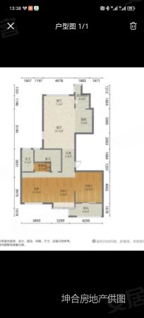 香山华庭3室2厅2卫118㎡南135万