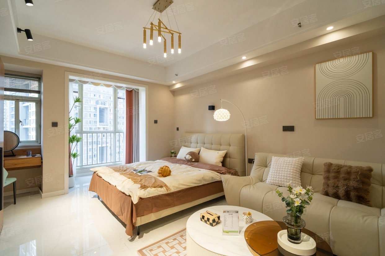 北辰三角洲，豪装一室一厅，急租！