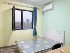 青岛城阳高新区卧室有空调 厨房有橱柜可自备厨具 中欧合租房 特价600出租房源真实图片