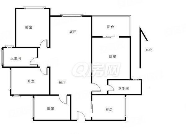 【多图】珑门,观澜租房,九龙山体育公园,珑门名苑,精装4房,看球场!