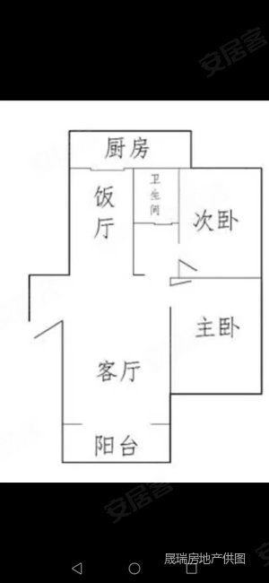 图强小区3室1厅1卫73㎡南8万