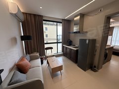 桂林七星五里店接送看房万达旁波尔多湾高端智能家具家居豪华装修一房拎包入住出租房源真实图片