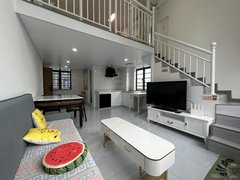 江门蓬江北新21公寓 复式 拎包入住 简约舒服 看房方便出租房源真实图片