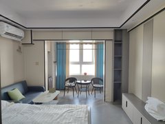 信阳浉河和美广场市中心医院附近 锦绣茗座精装一室公寓 温馨家具家电全拎包住出租房源真实图片