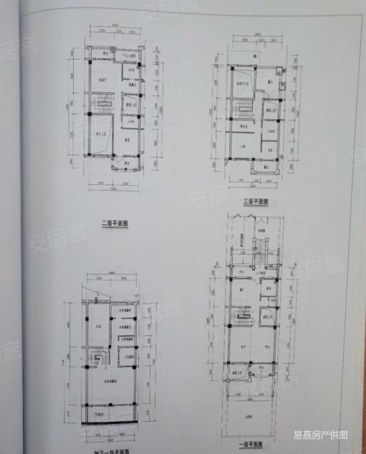 宝珊花园 联排中间套 占地252建筑326 诚售